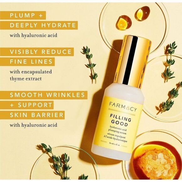 Farmacy Filling Good Hyaluronic Acid Plumping Anti Wrinkle Serum 30 ml - Picture 2 of 8